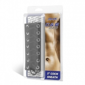 Сбруя на член на шнуровке 5  Cock Sheath - BlueLine - купить с доставкой в Якутске