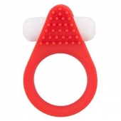 Красное эрекционное кольцо LIT-UP SILICONE STIMU RING 1 RED - Dream Toys - в Якутске купить с доставкой