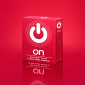 Супертонкие презервативы ON) Super Thin - 3 шт. - ON) - купить с доставкой в Якутске