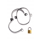 Металлические наручники на замке - ToyFa - купить с доставкой в Якутске