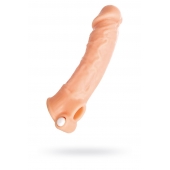 Удлиняющая насадка на пенис с вибрацией - 18,5 см. - ToyFa - в Якутске купить с доставкой