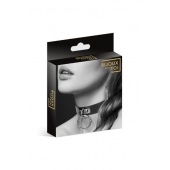 Узенький ошейник из полиуретана с кольцом - Bijoux Pour Toi - купить с доставкой в Якутске