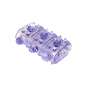 Фиолетовая насадка на пенис Rings Armour - Lola Games - в Якутске купить с доставкой