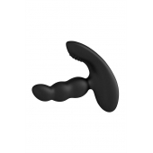 Черный силиконовый стимулятор простаты Levett Nitoc с пультом ДУ - Levett - в Якутске купить с доставкой