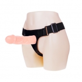 Телесный фаллоимитатор на трусиках Jessica Strap-On - 15,5 см. - Baile - купить с доставкой в Якутске