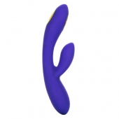 Фиолетовый вибратор с функцией электростимуляции Intimate E-Stimulator Dual Wand - 21,5 см. - California Exotic Novelties - купить с доставкой в Якутске