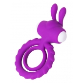 Фиолетовое эрекционное кольцо на пенис JOS  GOOD BUNNY - JOS - в Якутске купить с доставкой
