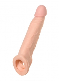 Насадка телесного цвета Toyfa XLover - 16,5 см. - ToyFa - в Якутске купить с доставкой