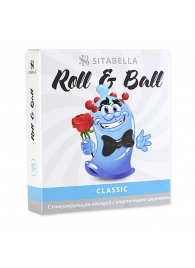 стимулирующий презерватив-насадка Roll   Ball Classic - Sitabella - купить с доставкой в Якутске