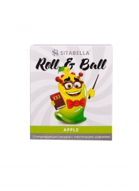 Стимулирующий презерватив-насадка Roll   Ball Apple - Sitabella - купить с доставкой в Якутске