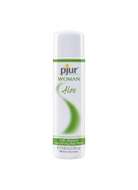 Лубрикант на водной основе pjur WOMAN Aloe - 100 мл. - Pjur - купить с доставкой в Якутске