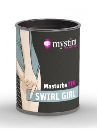 Компактный мастурбатор MasturbaTIN Swirl Girl - MyStim - в Якутске купить с доставкой