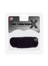 Черная веревка для связывания BONDX LOVE ROPE - 10 м. - Dream Toys - купить с доставкой в Якутске