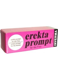 Возбуждающий женский крем Erekta Prompt  - 13 мл. - Inverma - купить с доставкой в Якутске Возбуждающий женский крем Erekta Prompt  - 13 мл. - Inverma - купить с доставкой в Якутске