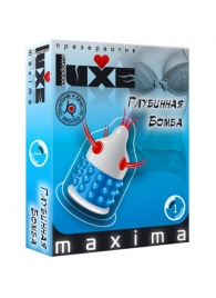 Презерватив LUXE Maxima  Глубинная бомба  - 1 шт. - Luxe - купить с доставкой в Якутске