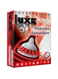 Презерватив LUXE  Exclusive   Красный Камикадзе  - 1 шт. - Luxe - купить с доставкой в Якутске