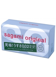 Ультратонкие презервативы Sagami Original - 12 шт. - Sagami - купить с доставкой в Якутске