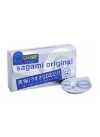 Ультратонкие презервативы Sagami Original QUICK - 6 шт. - Sagami - купить с доставкой в Якутске