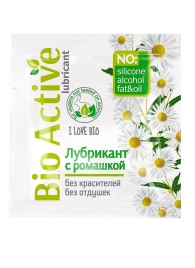 Пробник лубриканта на водной основе Bio Active - 3 гр. - Биоритм - купить с доставкой в Якутске