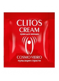 Пробник возбуждающего крема для женщин Clitos Cream - 1,5 гр. - Биоритм - купить с доставкой в Якутске