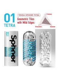 Мастурбатор SPINNER Tetra - Tenga - в Якутске купить с доставкой