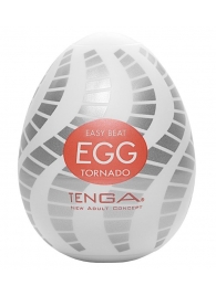 Мастурбатор-яйцо EGG Tornado - Tenga - в Якутске купить с доставкой
