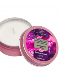 Массажная свеча  Райская вишня - БиоМед - купить с доставкой в Якутске