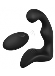 Черный вибромассажер простаты REMOTE BOOTY PLEASER - Dream Toys - в Якутске купить с доставкой