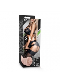 Телесный мастурбатор-ротик Skye - Blush Novelties - в Якутске купить с доставкой