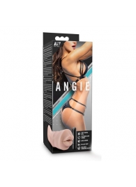 Телесный мастурбатор-ротик Angie - Blush Novelties - в Якутске купить с доставкой