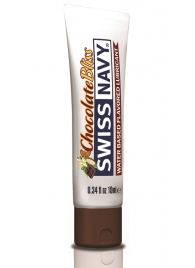 Лубрикант с ароматом шоколада Swiss Navy Chocolate Bliss Lube - 10 мл. - Swiss navy - купить с доставкой в Якутске