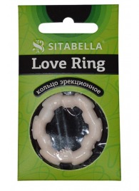Фигурное эрекционное кольцо из киберкожи - Sitabella - в Якутске купить с доставкой
