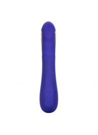 Фиолетовый вибратор с электростимуляцией Intimate E-Stimulator Petite Wand - 18,5 см. - California Exotic Novelties - купить с доставкой в Якутске