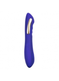 Фиолетовый вибратор с электростимуляцией Intimate E-Stimulator Petite Wand - 18,5 см. - California Exotic Novelties - купить с доставкой в Якутске