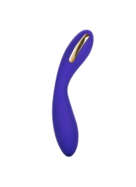 Фиолетовый вибратор с электростимуляцией Intimate E-Stimulator Wand - 21,5 см. - California Exotic Novelties - купить с доставкой в Якутске