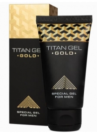 Гель для увеличения члена Titan Gel Gold Tantra - 50 мл. - Titan - купить с доставкой в Якутске