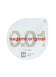 Супертонкий презерватив Sagami Original 0.01 - 1 шт. - Sagami - купить с доставкой в Якутске