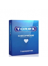 Гладкие презервативы Torex  Классические  - 3 шт. - Torex - купить с доставкой в Якутске