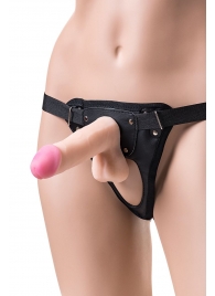 Телесный страпон на трусиках Realstick Hunter - 14,5 см. - ToyFa - купить с доставкой в Якутске
