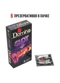Ароматизированные презервативы DOMINO  Фруктовый слот  - 6 шт. - Domino - купить с доставкой в Якутске