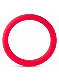 Красное эрекционное кольцо Silicone Go Pro Cock Ring - Blush Novelties - в Якутске купить с доставкой