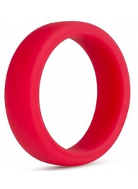 Красное эрекционное кольцо Silicone Go Pro Cock Ring - Blush Novelties - в Якутске купить с доставкой