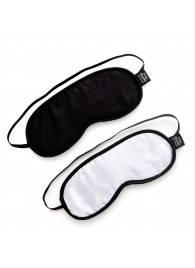 Набор из двух масок на глаза Soft Blindfold Twin Pack - Fifty Shades of Grey - купить с доставкой в Якутске