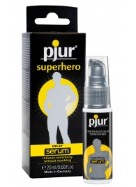 Сыворотка-пролонгатор pjur SUPERHERO Delay Serum - 20 мл. - Pjur - купить с доставкой в Якутске