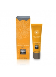 Возбуждающий интимный гель STIMULATION GEL Ginger   Cinnamon - 30 мл. - Shiatsu - купить с доставкой в Якутске