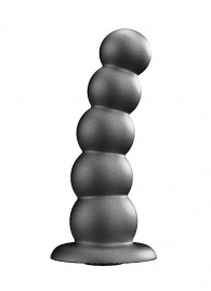 Черная насадка-плаг на харнесс PLATINUM 9 - 24 см. - LOVETOY (А-Полимер) - купить с доставкой в Якутске