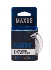 Классические презервативы в пластиковом кейсе MAXUS Classic - 3 шт. - Maxus - купить с доставкой в Якутске