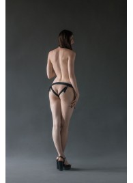 Черные трусики Better с анальной насадкой - 8 см. - Lola Games - купить с доставкой в Якутске