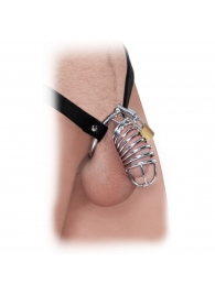 Кольцо верности Extreme Chastity Belt с фиксацией головки - Pipedream - купить с доставкой в Якутске