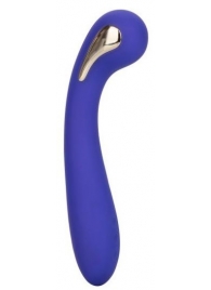 Фиолетовый вибромассажер с электростимуляцией Intimate Estim Petite G Wand - 19 см. - California Exotic Novelties - купить с доставкой в Якутске